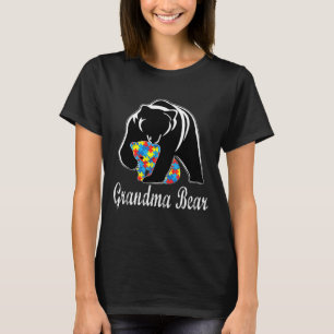 Autisme Awareness Grandma Beer Support Autistic Ad T-shirt