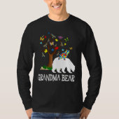 Autisme Awareness Grandma Beer Support Autistic Ad T-shirt (Voorkant)