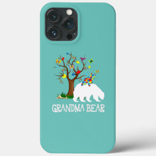 Autisme Awareness Grandma Beer Support Autistic Case-Mate iPhone Case