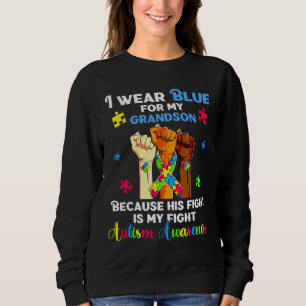 Autisme Awareness Grandpa Grandma Autistic Rise Ha Trui