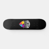 Autisme Awareness Heart Persoonlijk Skateboard (Horizontaal)