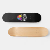 Autisme Awareness Heart Persoonlijk Skateboard (Horizontaal)