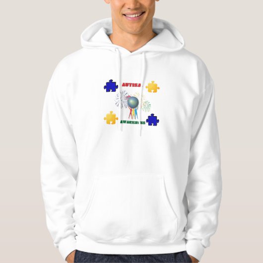 Autisme Awareness Hoodie (Voorkant)
