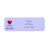 Autisme Awareness Lint labels (Voorkant)