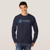 Autisme Awareness Long-Sleeve T-Shirt (Voorkant volledig)