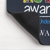 Autisme Awareness Love Begrip Support Muismat (Hoek)