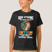 Autisme Awareness Maand Autistic ASD Support Autis T-shirt (Voorkant)