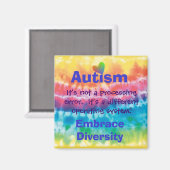Autisme Awareness Magnet (Voorkant / Achterkant)