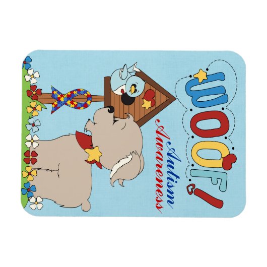 Autisme Awareness Magnet Magneet (Horizontaal)