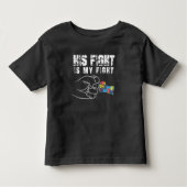 Autisme Awareness Mam Dad Autistic Kind Kinder Shirts (Voorkant)