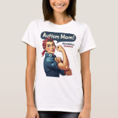Autisme Awareness Mam T-shirt (Voorkant)