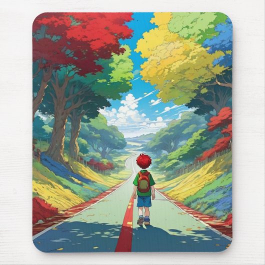 Autisme Awareness Mousepad Muismat (Voorkant)