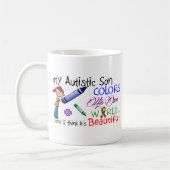 Autisme Awareness - My Son! Koffiemok (Links)