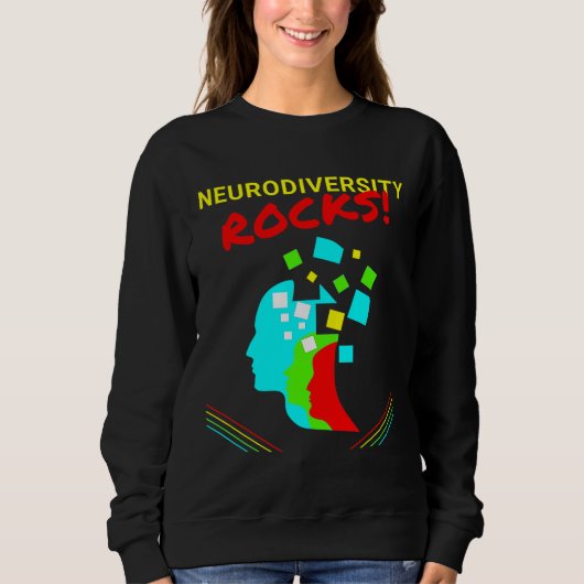 Autisme Awareness Neurodiversity Rocks Trui (Voorkant)
