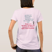 Autisme Awareness - Pink T-shirt (Achterkant)