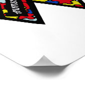 Autisme Awareness Poster (Hoek)