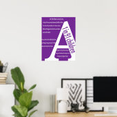 Autisme Awareness Poster (Thuiskantoor)