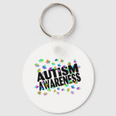 Autisme Awareness (PP) Sleutelhanger (Voorkant)
