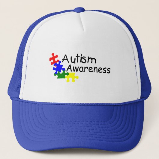 Autisme Awareness (PP) Trucker Pet (Voorkant)