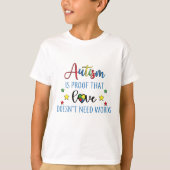 Autisme Awareness Print T-shirt (Voorkant)