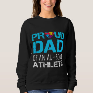 Autisme Awareness Proud Autism Dad Autism Trui