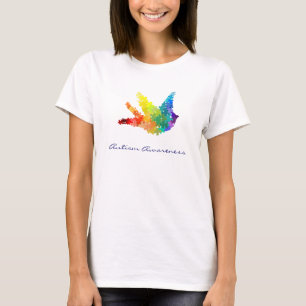 Autisme Awareness Puzzle Bird T-Shirt