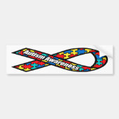 Autisme Awareness Puzzle Bumpersticker (Voorkant)
