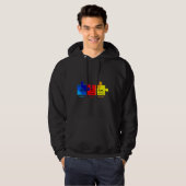 Autisme Awareness Puzzle Chemical Element Hoodie (Voorkant volledig)