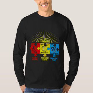 Autisme Awareness Puzzle Chemical Element T-shirt