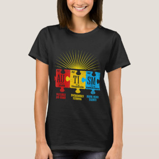 Autisme Awareness Puzzle Chemical Element T-shirt