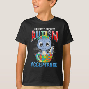 Autisme Awareness Puzzle Cute Dino Autistic Kind T-shirt