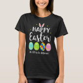 Autisme Awareness Puzzle Easter Bunny Eggs Funny 1 T-shirt (Voorkant)