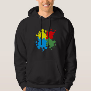 Autisme Awareness Puzzle Hoodie