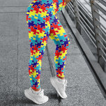 Autisme Awareness Puzzle Leggings<br><div class="desc">Show uw steun voor autisme bewustzijn met deze kleurrijke puzzelstukje leggings. Deze leggings zijn gemaakt van een zacht en elastisch materiaal en zijn ideaal voor dagelijks draag, terwijl het bewustzijn voor een belangrijke zaak wordt verhoogd. Ze maken een doordacht geschenk voor geliefden met autisme of voor iedereen die hun steun...</div>