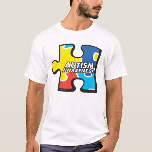 Autisme Awareness Puzzle Piece T-shirt