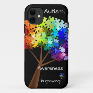 Autisme Awareness Puzzle Tree Case-Mate iPhone Case
