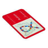 Autisme Awareness Ribbon Angel Magnet Magneet (Rechterzijde)