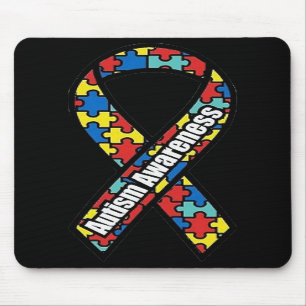 Autisme Awareness Ribbon Mousepad Muismat