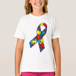 Autisme Awareness Ribbon T-shirt