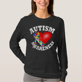 Autisme Awareness Ribbon T-shirt
