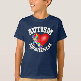 Autisme Awareness Ribbon T-shirt