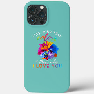 Autisme Awareness s I see Your True Colors Dog Case-Mate iPhone Case