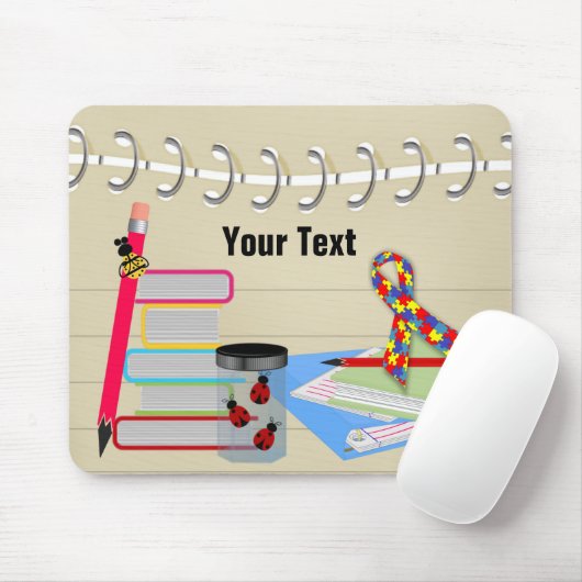 Autisme Awareness School Muismat (Met muis)