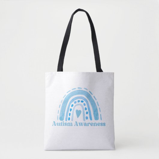 Autisme Awareness, schouder Tas (Voorkant)