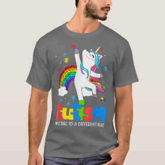 Autisme awareness shirt Dabbing Unicorn Dancing Pu