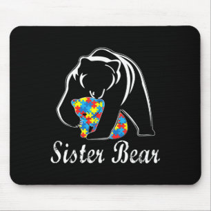 Autisme Awareness Sister Beer Support Autistic Adu Muismat