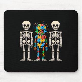 Autisme Awareness Skeleton Muismat