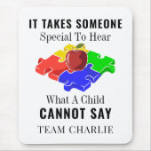 Autisme Awareness Special Education Teachers Custo Muismat (Voorkant)