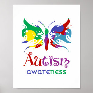 Autisme Awareness (standaard grootte lijst afbeeld Poster