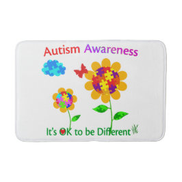 Autisme Awareness Sunflower Badmat